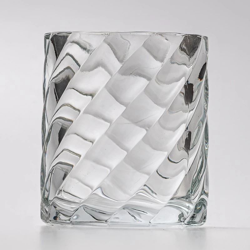 Kreative Custom Color Crystal Glass 162 ml Glaskerzenhalter zum Großhandel