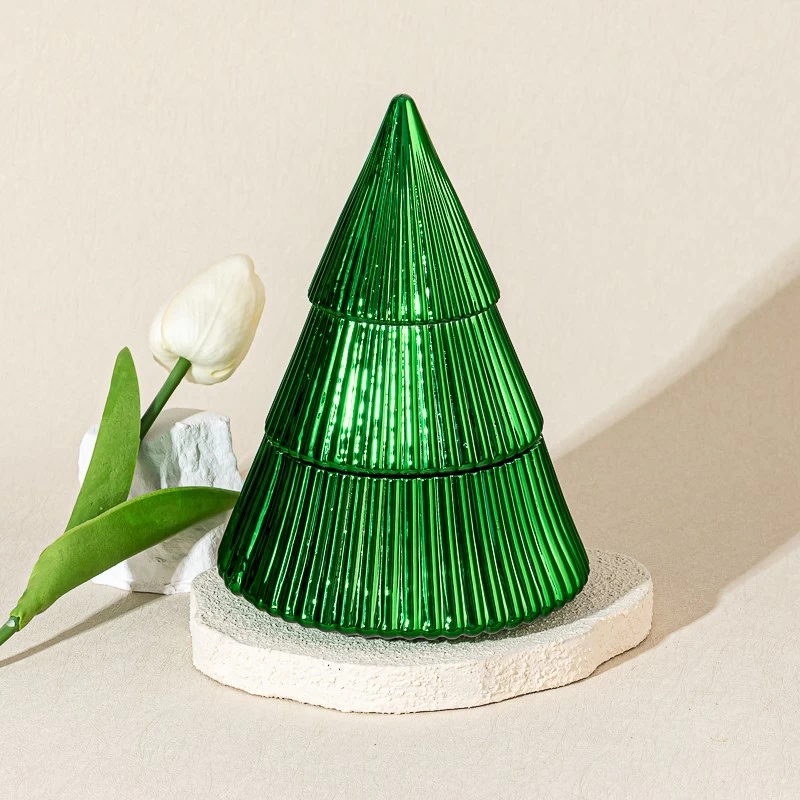 Wholesale 10oz Popular Style Custom Color Stripe Glass Jar Soy Candle Holder - COPY - ju5s4c