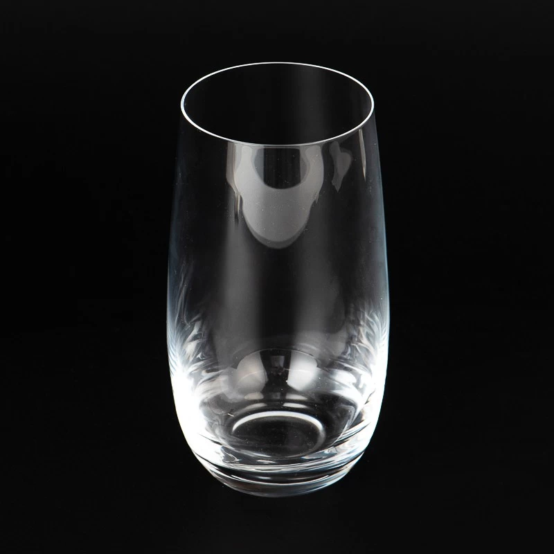 Elegant Custom Color Clear Glass Vase Candle Jar Wholesaling