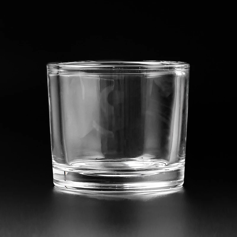 Whoesaling 277ml Custom Color Glass Candle Holder for Scented Candle