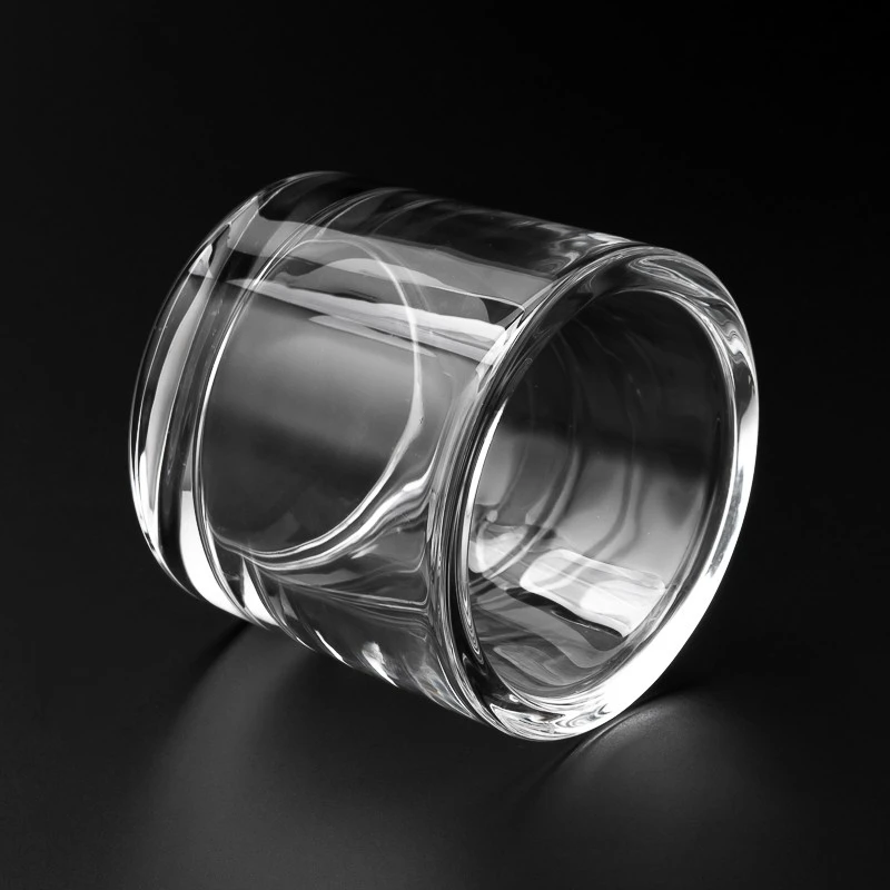 Whoesaling 277ml Custom Color Glass Candle Holder for Scented Candle