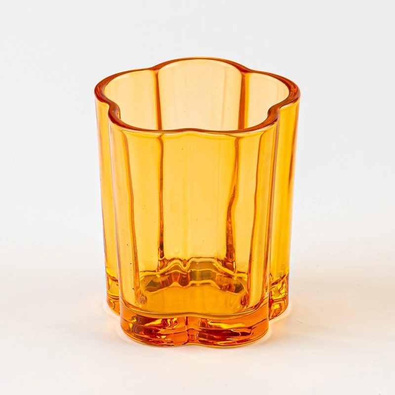 Hot Sale 190ml Custom Color Empty Candle Jar for Home Decor