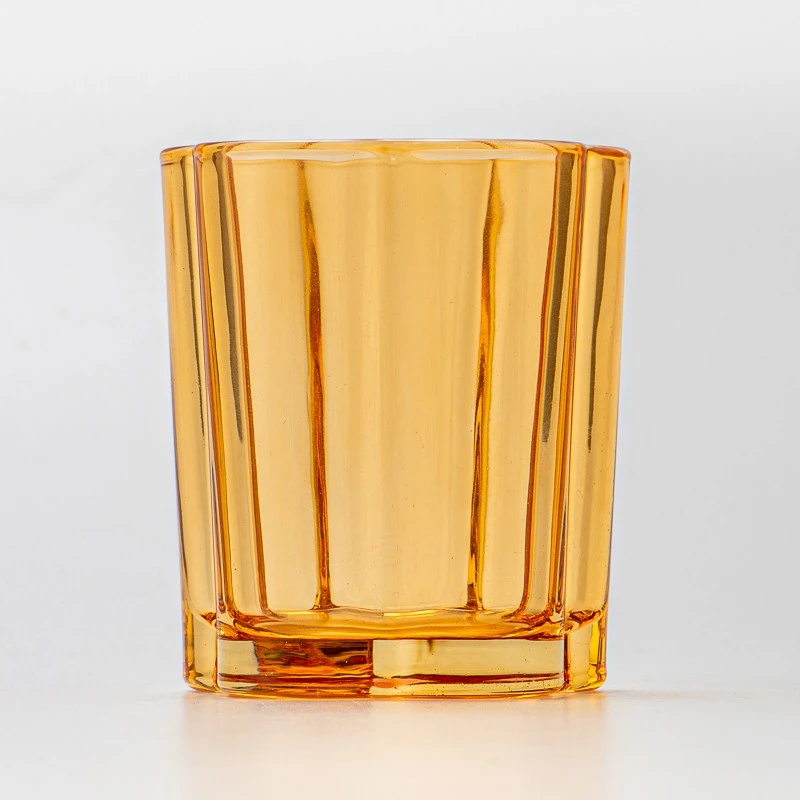 Hot Sale 190ml Custom Color Empty Candle Jar for Home Decor