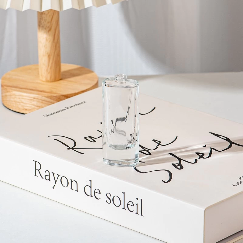 High End Cylinder Glass 17ml Glass Perfume Bottle Manufacturing