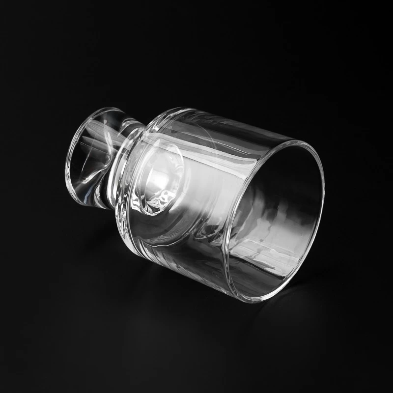 Modern Style Custom Color 243ml Glass Vessel Candle Jar Wholesaling