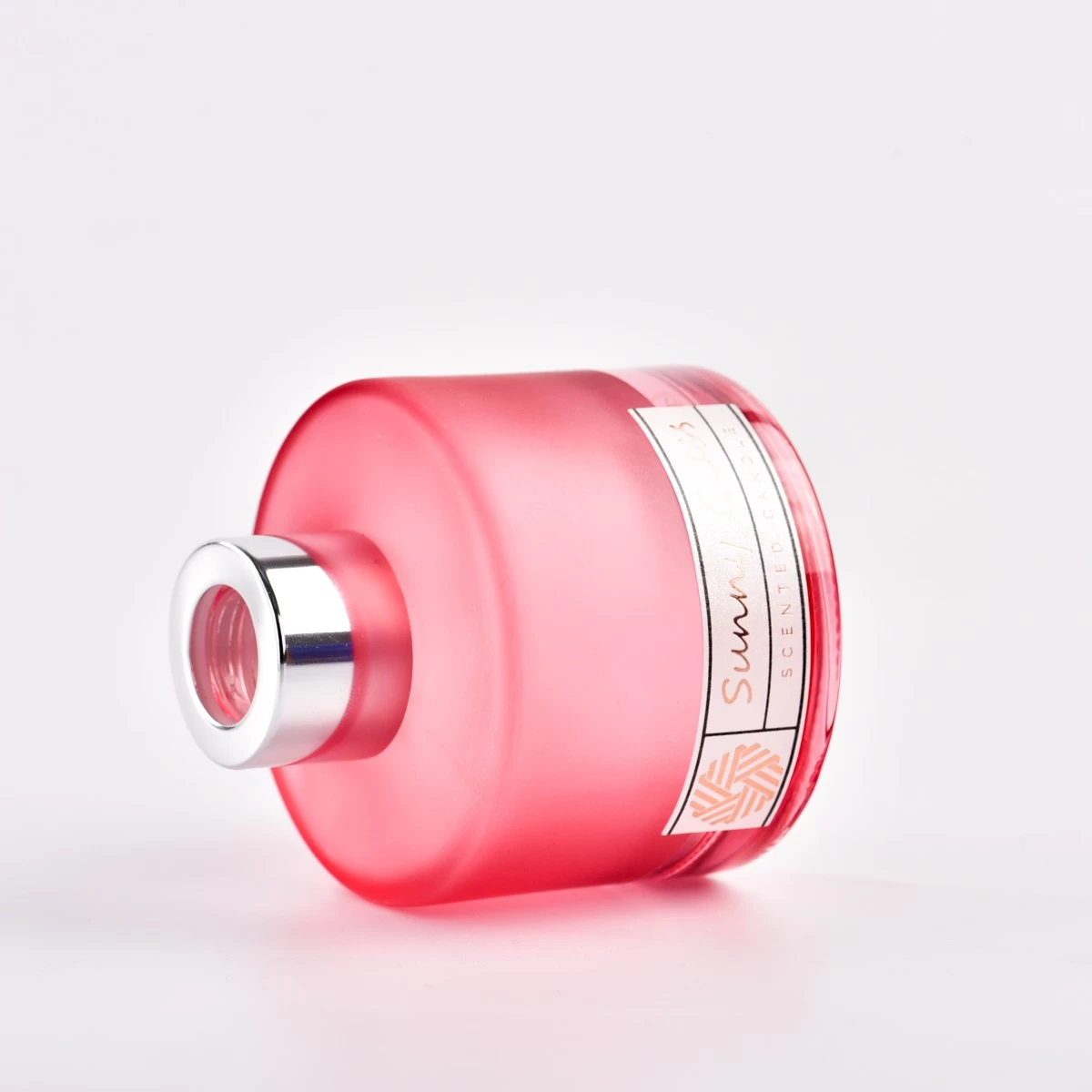 Transparent Frosted Glass Perfume Diffuser Bottle Wholesale