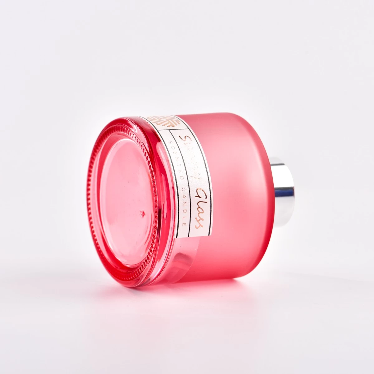 Transparent Frosted Glass Perfume Diffuser Bottle Wholesale