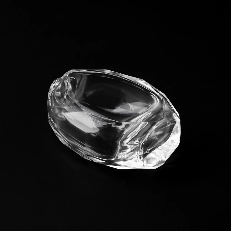 Unique Elliptic Shape Thick Base Glass 69ml Perfume Bottle