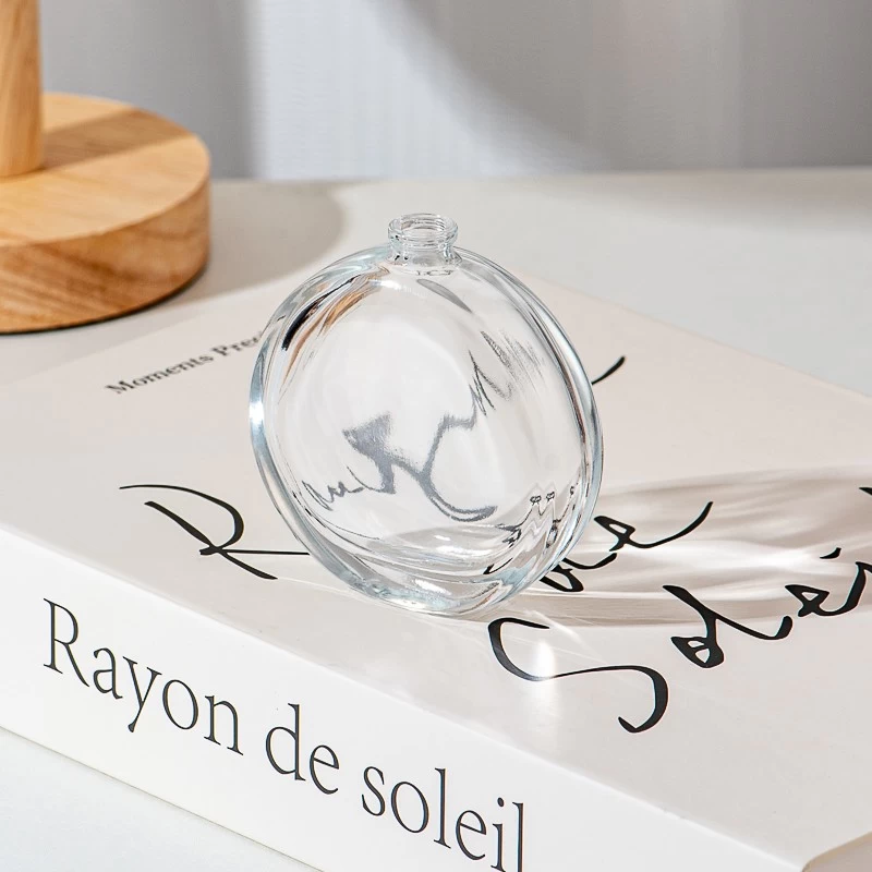 Custom empty Clear Glass Perfume Bottle Wholesale