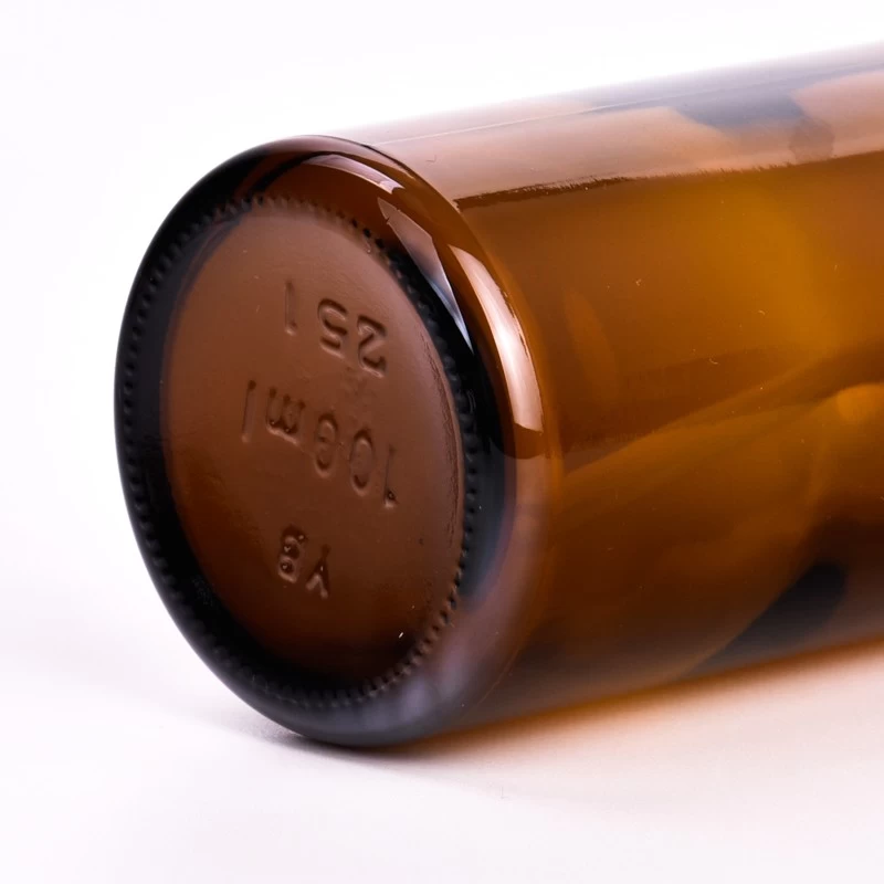 Premium Amber Glass Bottle Custom Logo Aroma Perfume Bottle with Spray-Head