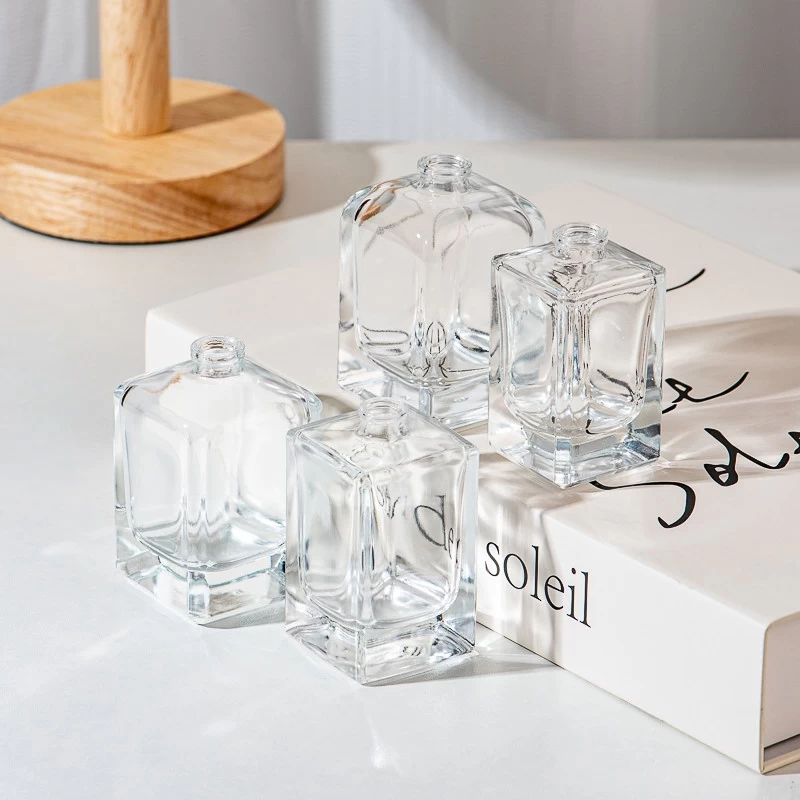 High Class Custom Silk Printing 35ml Glass Perfume Bottle for Home Fragrance