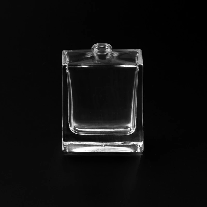 Popular Square Glass Custom Color 52ml Aroma Perfume Glass Bottle
