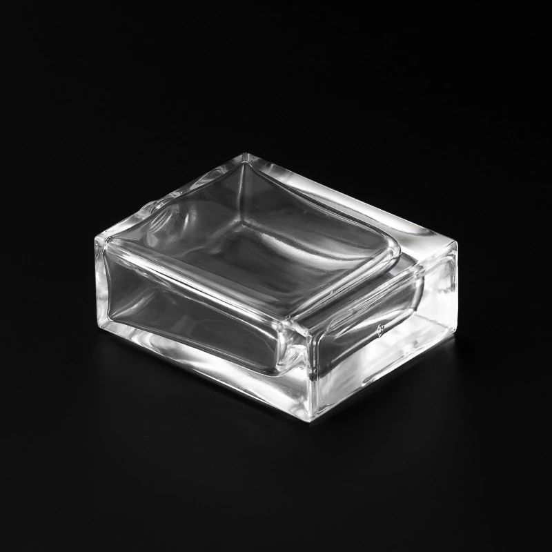 Popular Square Glass Custom Color 52ml Aroma Perfume Glass Bottle