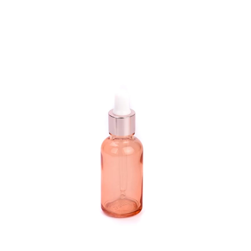 Fragrance Cosmetics Packaging Small Capacity Empty 30ml Glass Essential Oil Bottle