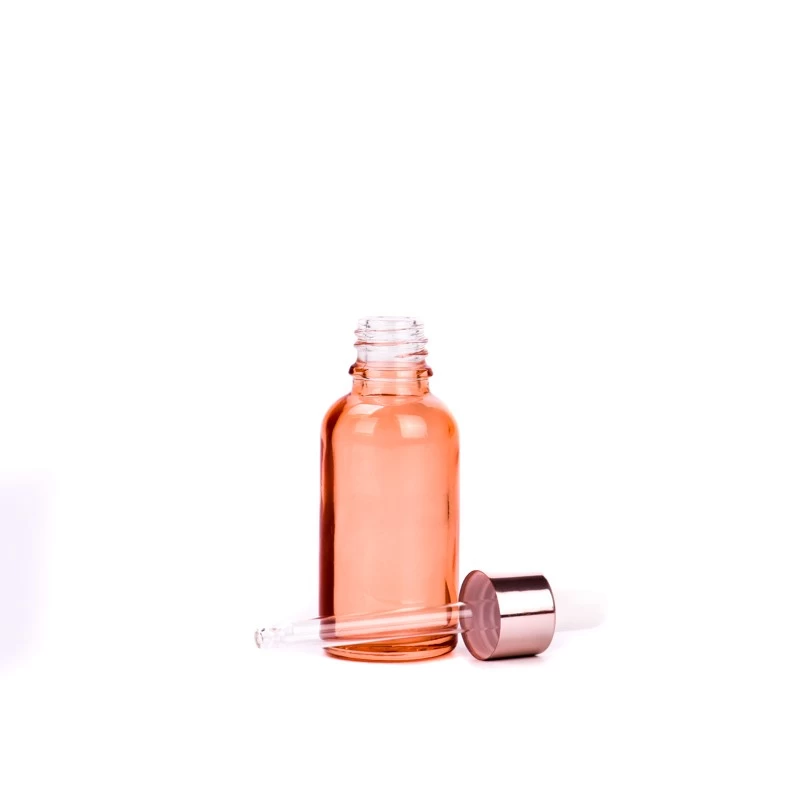 Fragrance Cosmetics Packaging Small Capacity Empty 30ml Glass Essential Oil Bottle