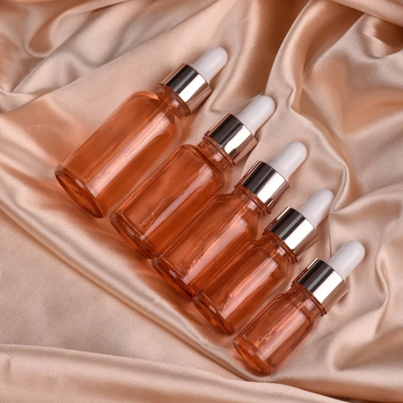 Fragrance Cosmetics Packaging Small Capacity Empty 30ml Glass Essential Oil Bottle