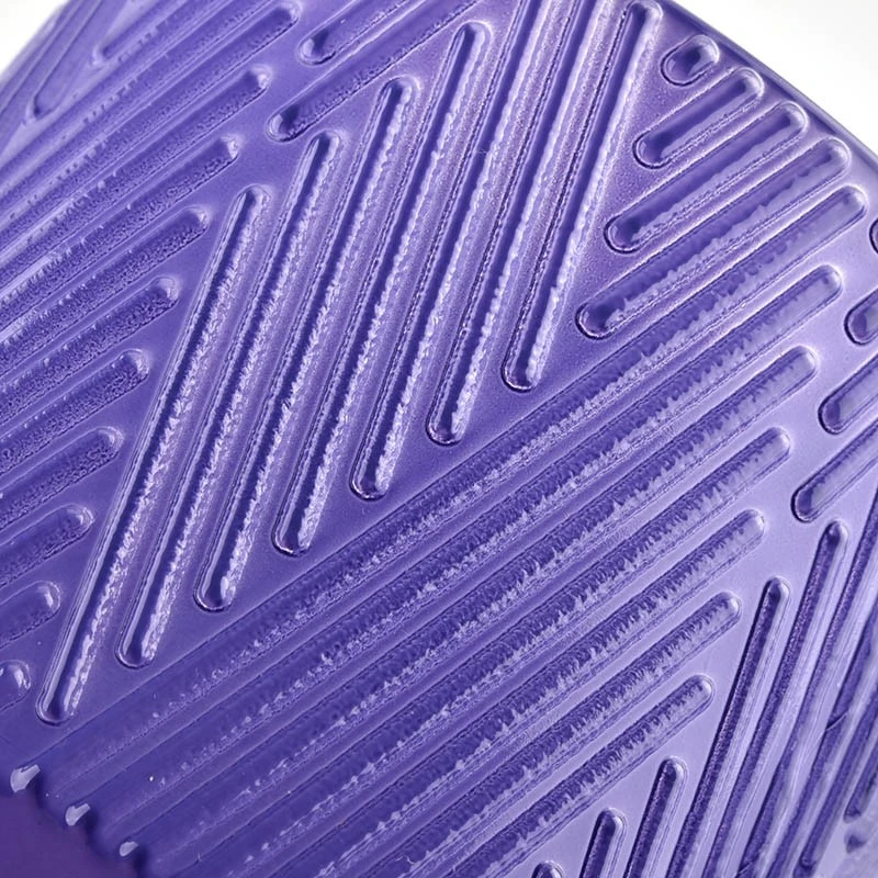 Elegant Textured Purple Glass Candle Vessel Scented Candle Jar