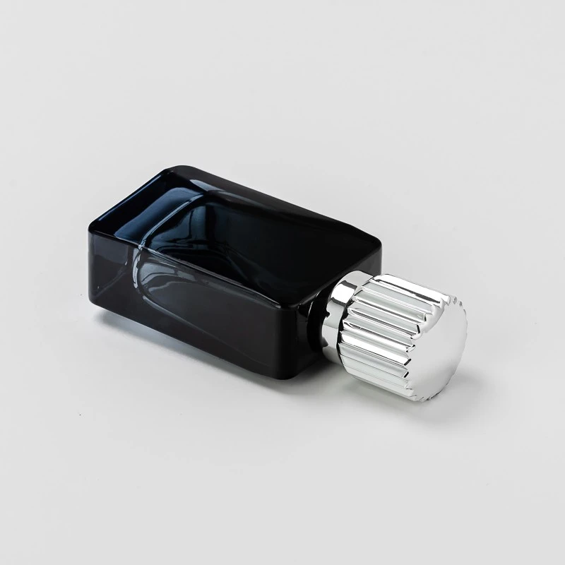 High End Gradient Color Empty Perfume Glass Bottle with Luxury Cap