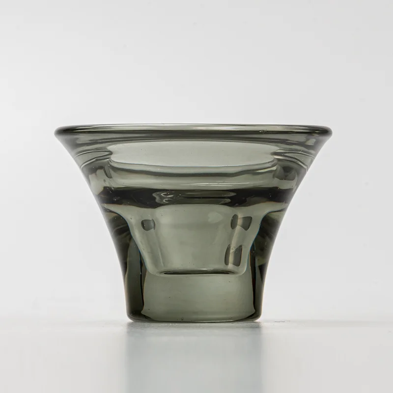 Sprzedaż hurtowa Dostosuj kolorowy szklany świecznik wotywny