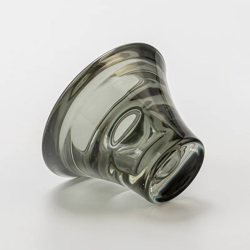 Sprzedaż hurtowa Dostosuj kolorowy szklany świecznik wotywny