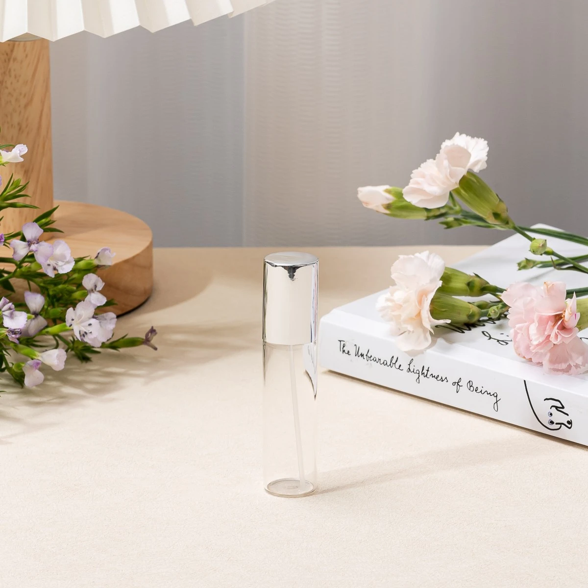 10ml Empty Clear Glass Spray Perfume Bottles wholesale