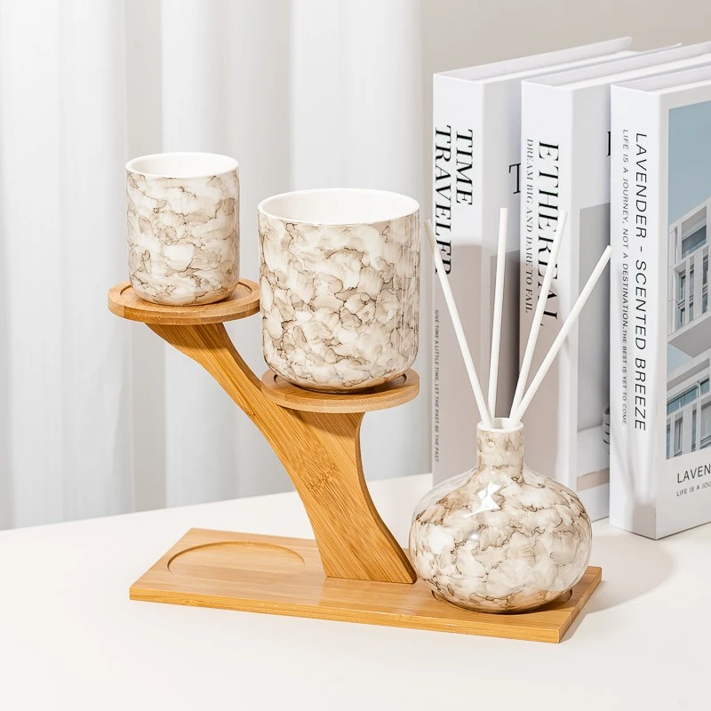 Custom Modern Candle Vessels Empty Scented Candle Container Home Decoration