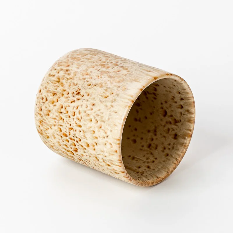 Home Decor Customized Glazed Ceramic Candle Holder Manufacturing