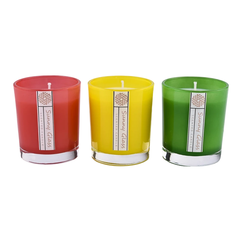 Wholesale fog forest series fragrance glass candle jars