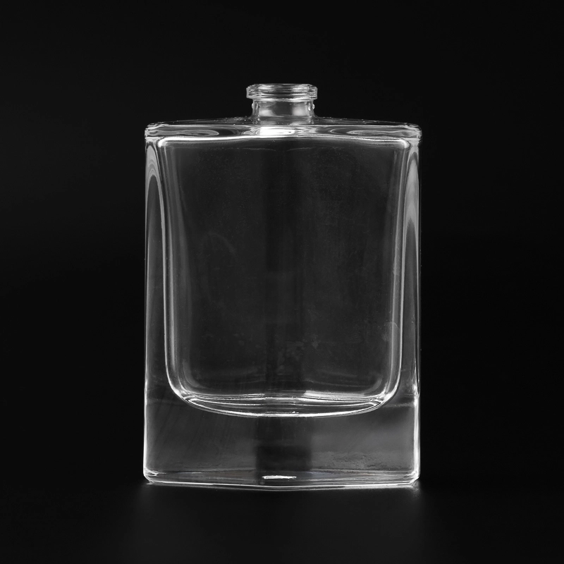 Unique Shape Glass Custom Color 55ml Glass Perfume Bottle for Home Fragrance