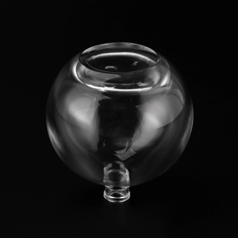 Creative Ball Shape Glass Custom Color Logo Glass Perfume Bottle 105ml