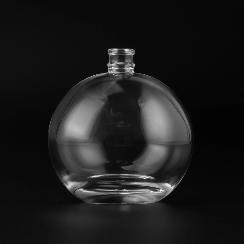 Creative Ball Shape Glass Custom Color Logo Glass Perfume Bottle 105ml