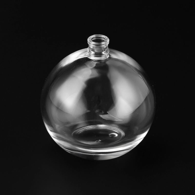 Creative Ball Shape Glass Custom Color Logo Glass Perfume Bottle 105ml