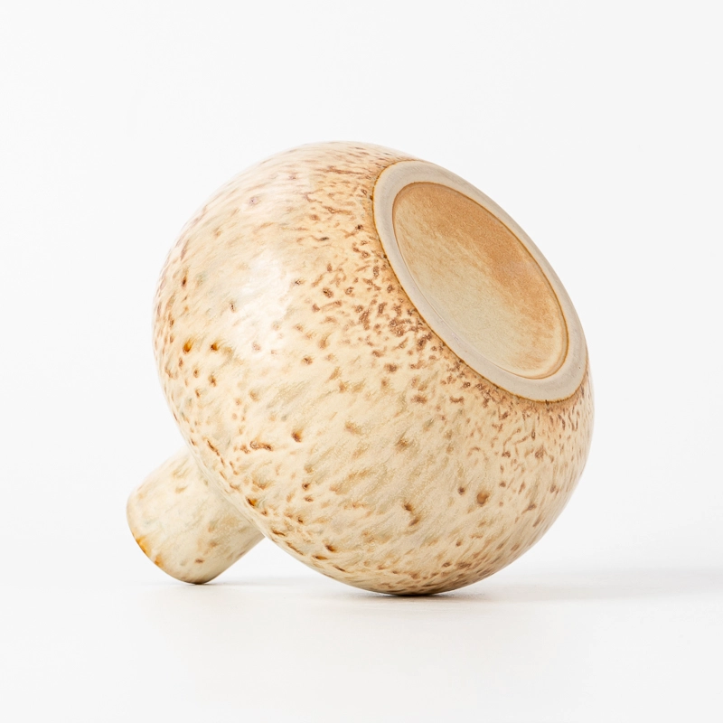 Special Glazed Round Ceramic Vessel Reed Diffuser Bottle Ceramic for Home Fragrance