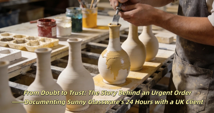 From Doubt to Trust: The Story Behind an Urgent Order Documenting Sunny Glassware 24 Hours with a UK Client