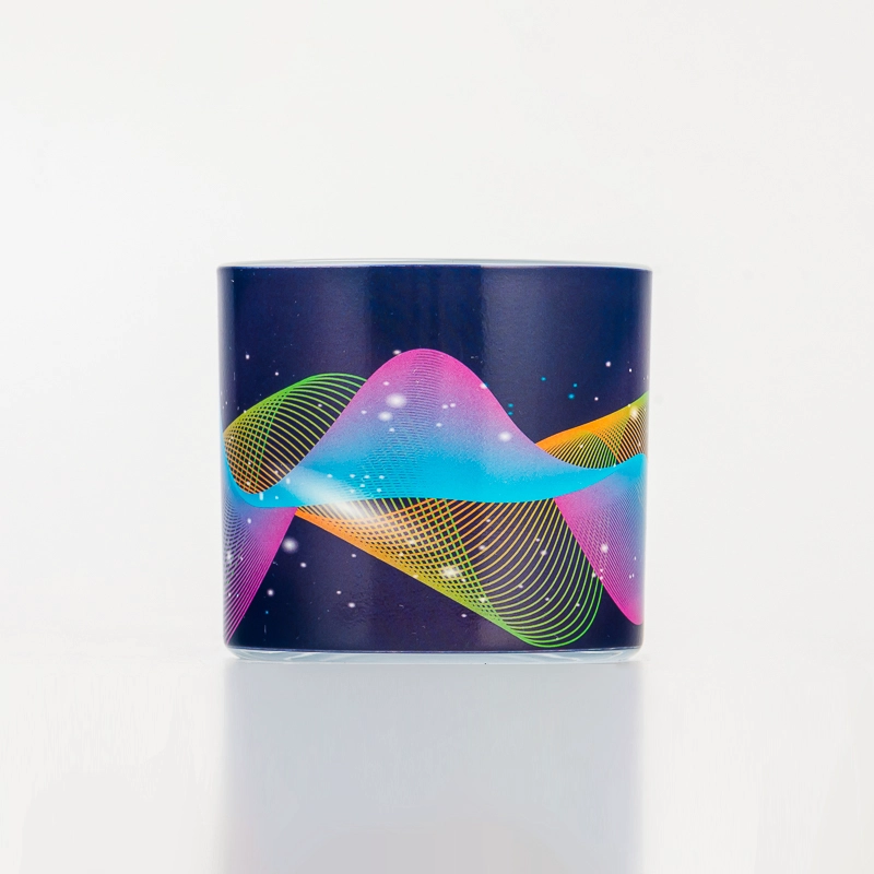 Modern Design Customizable 7063mm Glass Candle Jars for Home Decoration Wholesale & Private Label Logos