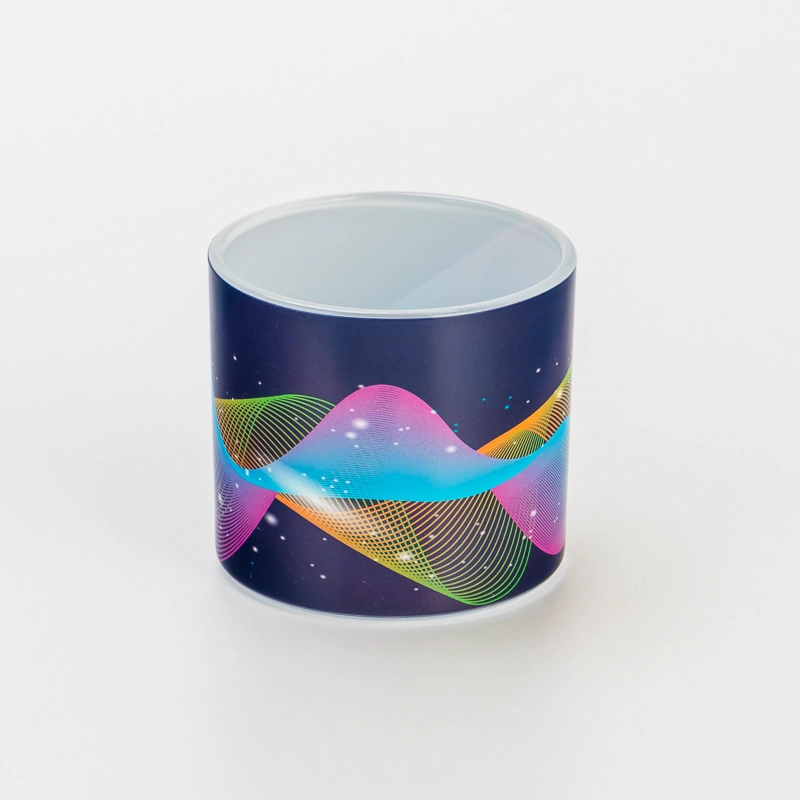Modern Design Customizable 7063mm Glass Candle Jars for Home Decoration Wholesale & Private Label Logos