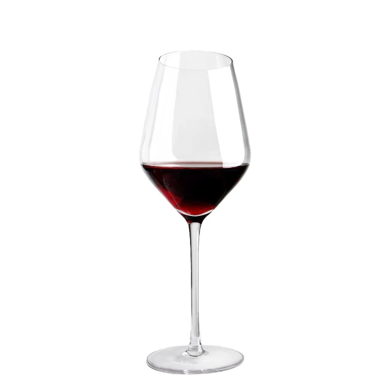 slanted wine glass A