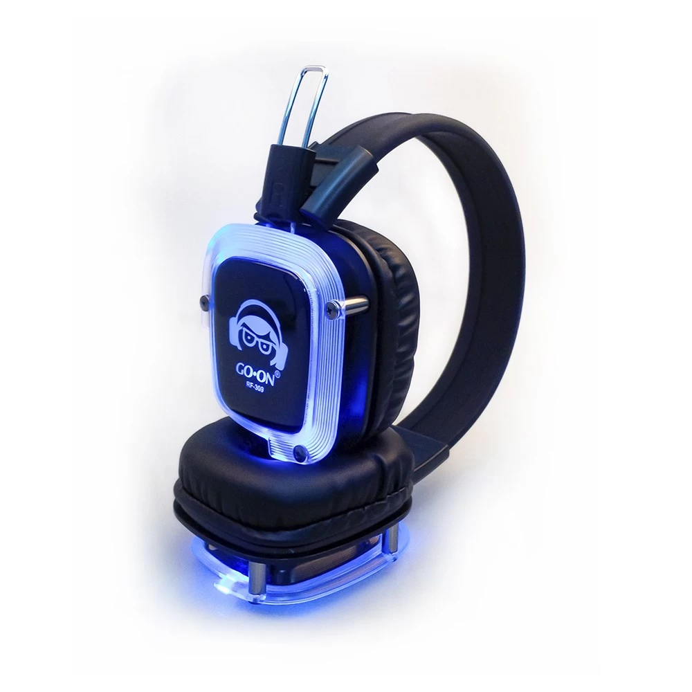 China RF-309 10 channel Silent Disco Headphone for lecture and silent party manufacturer