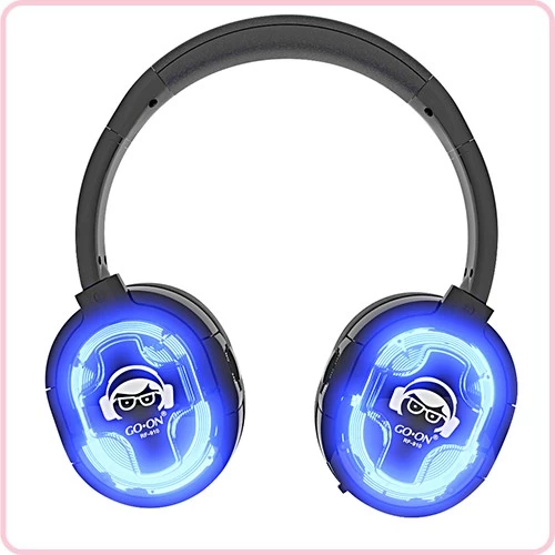 China Professional meeting and party equipment RF-910(MLC) multi channel wireless headphone with LED lighting system and keyboard control manufacturer