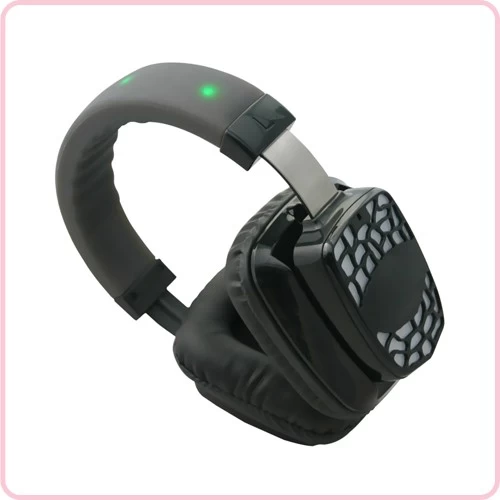 중국 RF-609 활동 및 파티를위한 고품질 무음 디스코 헤드폰 LED 조명 제조업체