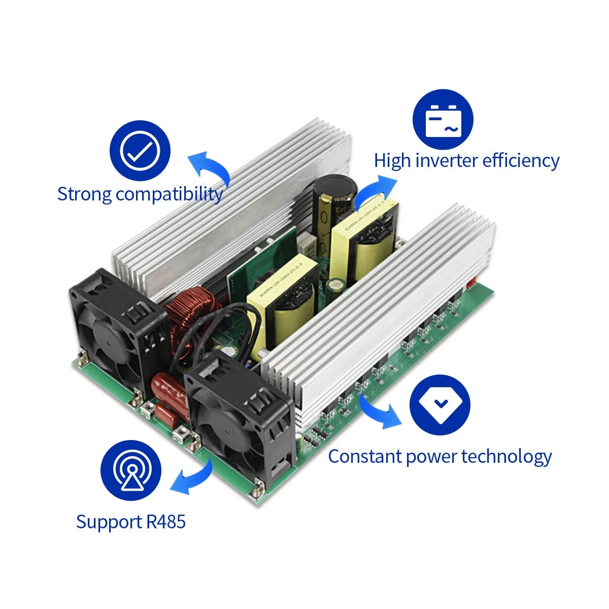 Cina 48V 220V 1500W Inverter PCBA produttore