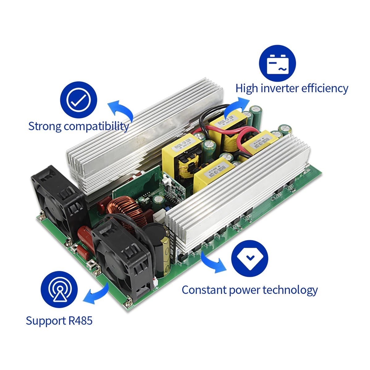 Cina 48V 220V 2000 W Inverter PCBA produttore