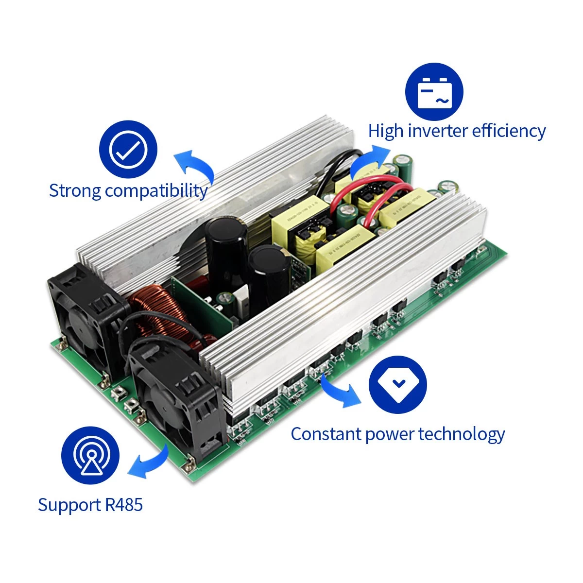 Cina 48V 220V 3000W Inverter PCBA produttore