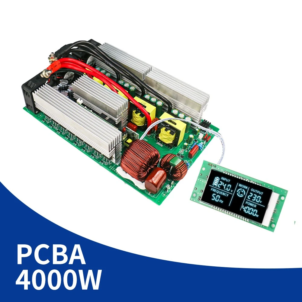 China DC 24V/48V to AC 220V 4000W Inverter PCBA manufacturer