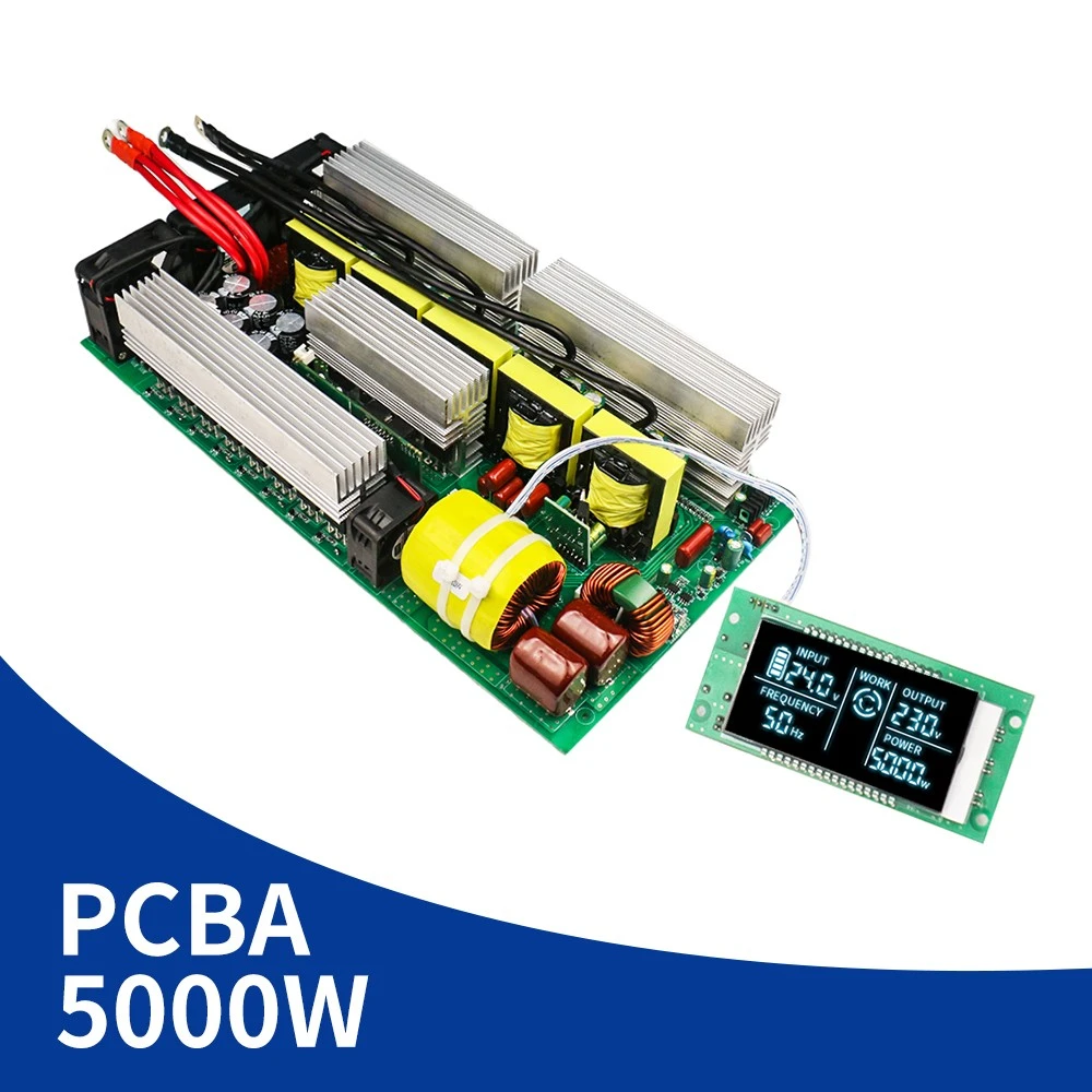 China DC 24V/48V to AC 220V 5000W Inverter PCBA manufacturer