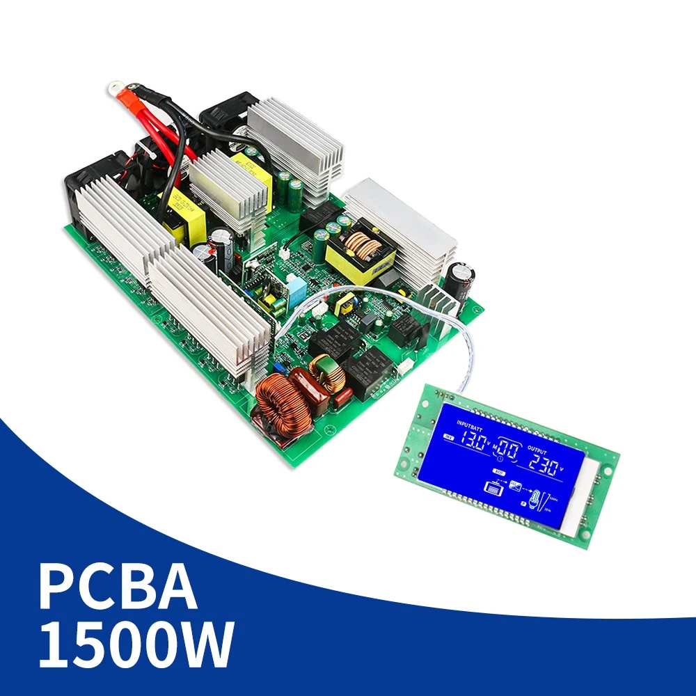 China DC 12V/24V/48V to AC 220V 1500W UPS Inverter PCBA manufacturer