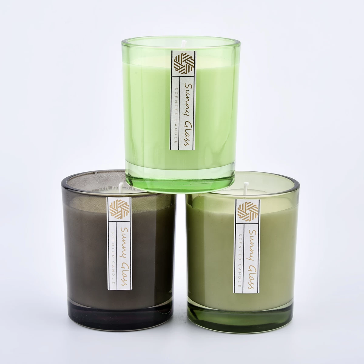 Hot Sale 300ml Thick Wall Glass Candle Jars