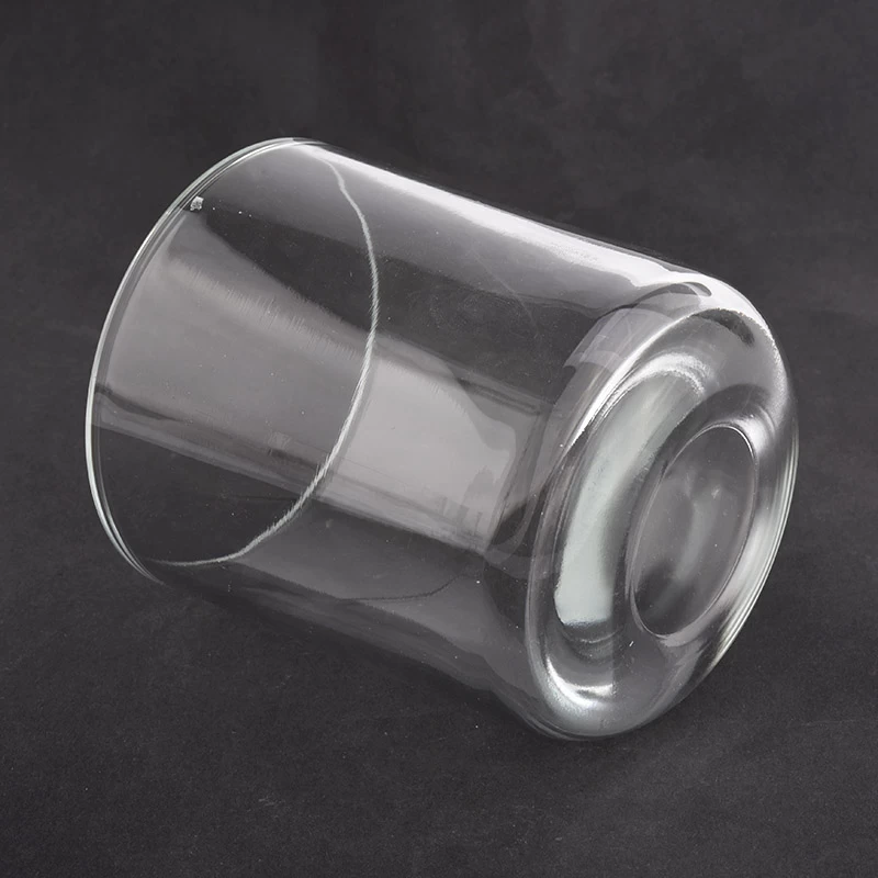 Luxus 13 Unzen Rundes Glaskerzengefäß