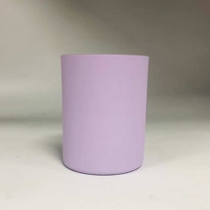 Prócaí coinneal gloine 11oz le dathanna éagsúla