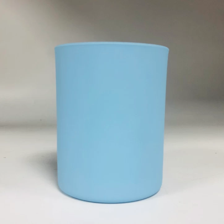 Prócaí coinneal gloine 11oz le dathanna éagsúla